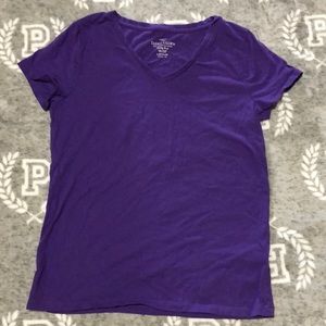 Vntg Faded Glory V neck L